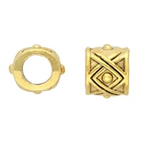 Or Style Tibétain Perle en Métal