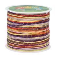 Colour Splash 0.8 mm Glitter Cord | 50 m Spool