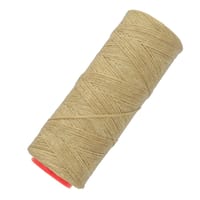 Taupe 1 mm Waxed Polyester Cord 