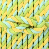 Spring Flowers Corde Torsadée en Coton - Ø 10 mm