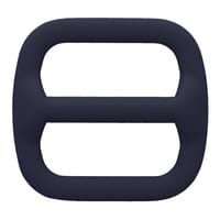 Luxe Silicone Tri Glide Navy 20 x 4 mm