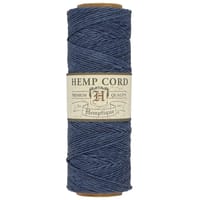 Navy Blue - 0.5 mm - Hemp Rope by Hemptique (62.5 meter)