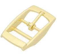 Double-Barred Belt Buckle Heightened Gold 26 mm
