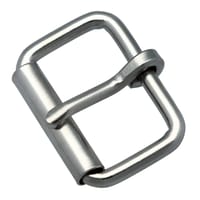 Roller Belt Buckle Nickel Plated - 1 | 10 | 30 Pieces