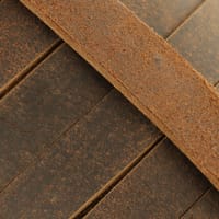 Cuir de Nubuck Light Marron de 15 mm (Cuir Pull-up) par mètre