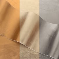 Italian 'Metallic' 1.2mm Collection Cuir Nappa