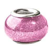 Perle d'acrylique pétillante - Rose