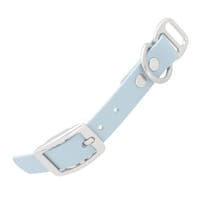 Pastel Blue - 20 mm Biothane Adapter With Rivets