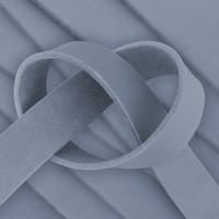 Bleu Pastel 40 mm Lanière en cuir graissé (cuir Pull-Up) - env. 140 cm Bleu Pastel 40 mm Lanière en cuir graissé (cuir Pull-Up) - env. 140 cm