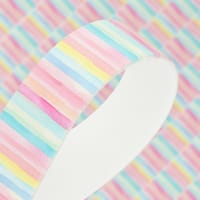 Pastel Strokes BioThane ‘BETA’ ® UV-printed 19 mm - 2.5 mm Per Meter