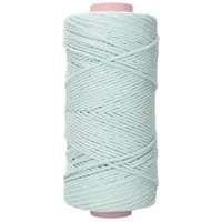 Pastel Blue 3 mm. Macramé Cotton Cord (Single Strand) - 150 m