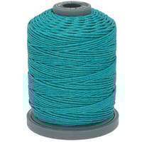 Peacock Bleu MeiSi XianGe Twist Fil en Polyester Ciré 0.6 mm - 60 m