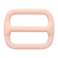 Luxe Silicone Tri Glide Rose 25 x 4 mm