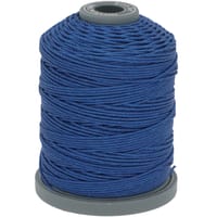 Princess Bleu MeiSi XianGe Twist Fil en Polyester Ciré 0.6 mm - 60 m
