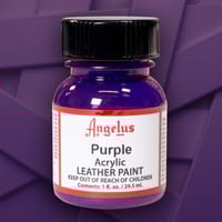 Pourpre - Peinture acrylique pour cuir Angelus - 29,5 ml (1 oz.)