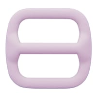 Luxe Silicone Tri Glide Pourpre 20 x 4 mm