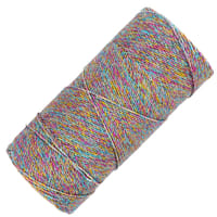 Rainbow Metallic - 1,00 mm - Linhasita Waxed Polyester Cord (PE-4)