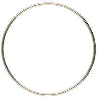 10 cm Macramé Metal Circle Ring