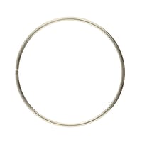 8 cm Macramé Metal Circle Ring