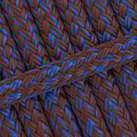 Aubergine Rôtie & Bleu Électrique Mix | PPM D.B | Ø 8mm