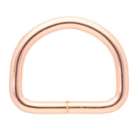 Rose Or Anneau en D - 1 | 10 | 50 | 100 Pièces