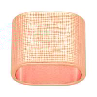 Or Rose avec Structure 10 mm Tube de Cordon