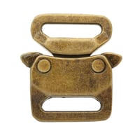 15mm Laiton Antique Safe Lock Boucle