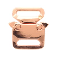 15mm Rose Gold Safe Lock Boucle