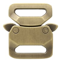 20mm Laiton Brossé Safe Lock Boucle