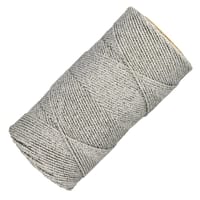Argent Metallic - 1,00 mm - Cordon tressé Linhasita (PE)