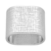 Argent avec Structure 10 mm Tube de Cordon