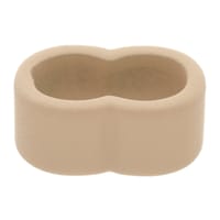 Beige 10 mm Petit curseur double