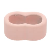 Rose Clair 10 mm Petit curseur double