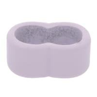 Lila 10 mm Petit curseur double