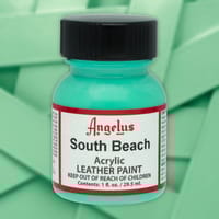 South Beach - Peinture acrylique pour cuir Angelus - 29,5 ml (1 oz.)