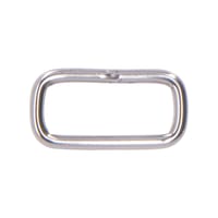 Stainless Steel 20 x 3 mm Square Ring