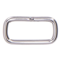 Stainless Steel 25 x 3 mm Square Ring