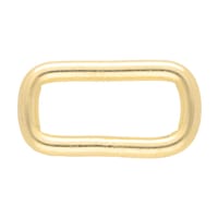 Bague carrée "Or" 25 x 4 mm