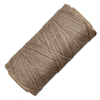 Tan #223 - 1.00 mm - Linhasita Waxed Polyester Cord (PE-4)