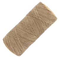 Tan #223 - 1,00 mm - Cordon tressé Linhasita (PE)