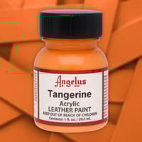 Tangerine - Peinture acrylique pour cuir Angelus - 29,5 ml (1 oz.)