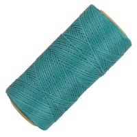 Teal #229 - 1,00 mm - Cordon tressé Linhasita (PE)