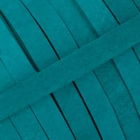 Lanière en cuir graissé Teal de 10 mm (cuir Pull-Up) par mètre