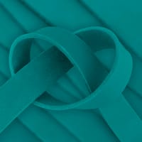 Teal 30 mm Lanière en Cuir Graissé (Cuir Pull-Up) - ca. 200 cm