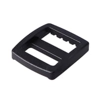 20mm Tri Glide Plastique 'Noir'