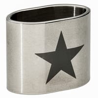 Acier Inoxydable Tube de Cordon 'Star' 20 mm