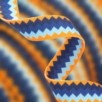 Strap en Polyester Tissé Recyclé Wavy - 25 mm