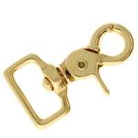 Clip Mousqueton Laiton 63 mm - ⧄ 25 mm