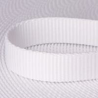 White 20mm Heavy Webbing