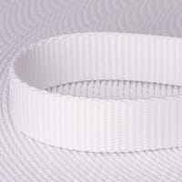 Blanc 10mm Heavy Webbing
